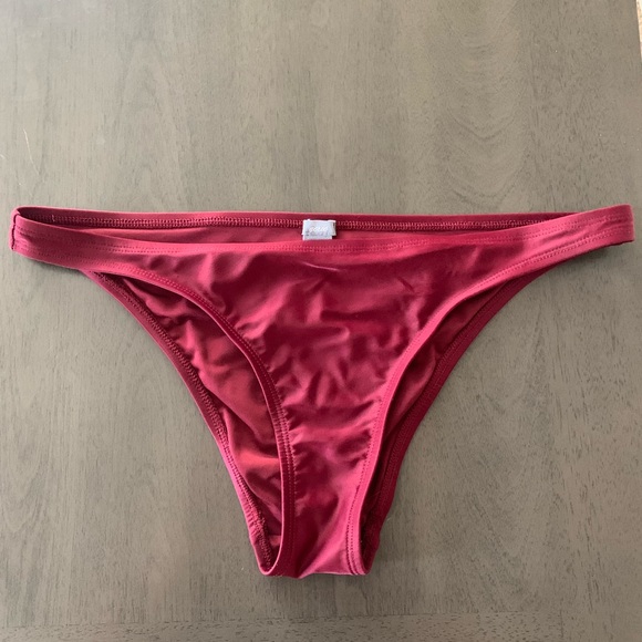 Aerie Cheeky Bikini Bottoms. Color Rose. Size M. - Picture 2 of 4